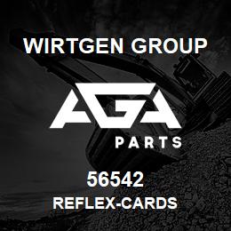 56542 Wirtgen Group REFLEX-CARDS | AGA Parts