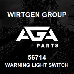 56714 Wirtgen Group WARNING LIGHT SWITCH 24V | AGA Parts