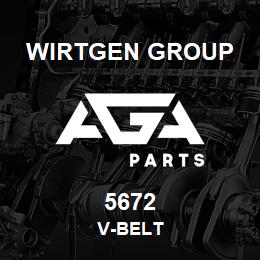 5672 Wirtgen Group V-BELT | AGA Parts