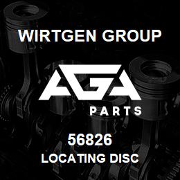 56826 Wirtgen Group LOCATING DISC | AGA Parts