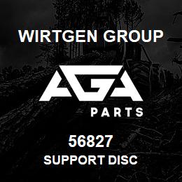 56827 Wirtgen Group SUPPORT DISC | AGA Parts