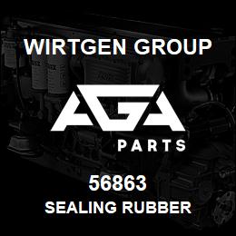 56863 Wirtgen Group SEALING RUBBER | AGA Parts