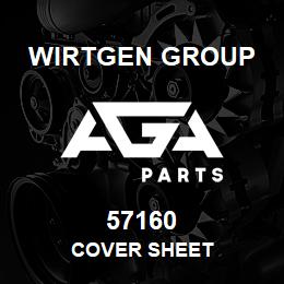 57160 Wirtgen Group COVER SHEET | AGA Parts