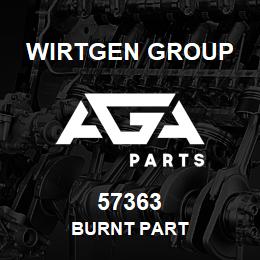 57363 Wirtgen Group BURNT PART | AGA Parts