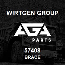 57408 Wirtgen Group BRACE | AGA Parts