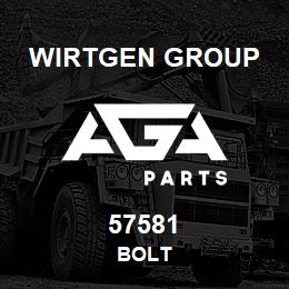 57581 Wirtgen Group BOLT | AGA Parts