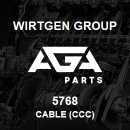 5768 Wirtgen Group CABLE (CCC) | AGA Parts