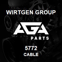 5772 Wirtgen Group CABLE | AGA Parts