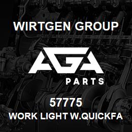 57775 Wirtgen Group WORK LIGHT W.QUICKFASTEN.24VDC | AGA Parts