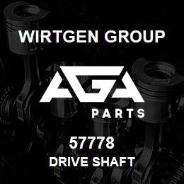 57778 Wirtgen Group DRIVE SHAFT | AGA Parts