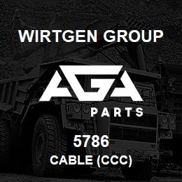 5786 Wirtgen Group CABLE (CCC) | AGA Parts