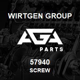 57940 Wirtgen Group SCREW | AGA Parts