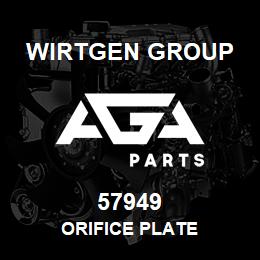 57949 Wirtgen Group ORIFICE PLATE | AGA Parts