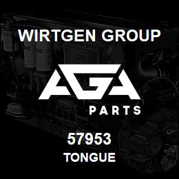 57953 Wirtgen Group TONGUE | AGA Parts