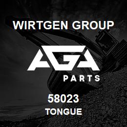 58023 Wirtgen Group TONGUE | AGA Parts