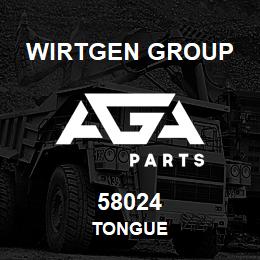 58024 Wirtgen Group TONGUE | AGA Parts