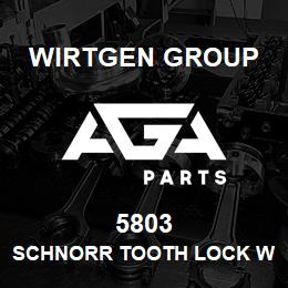 5803 Wirtgen Group SCHNORR TOOTH LOCK WASHER | AGA Parts