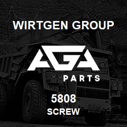 5808 Wirtgen Group SCREW | AGA Parts