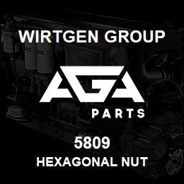 5809 Wirtgen Group HEXAGONAL NUT | AGA Parts