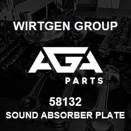 58132 Wirtgen Group SOUND ABSORBER PLATE | AGA Parts