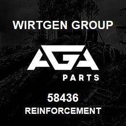 58436 Wirtgen Group REINFORCEMENT | AGA Parts