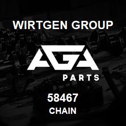 58467 Wirtgen Group CHAIN | AGA Parts