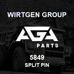 5849 Wirtgen Group SPLIT PIN | AGA Parts