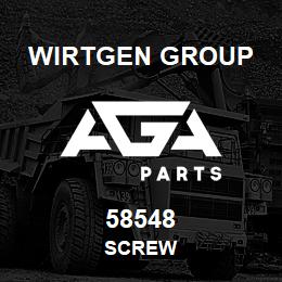 58548 Wirtgen Group SCREW | AGA Parts