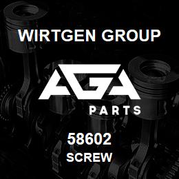 58602 Wirtgen Group SCREW | AGA Parts