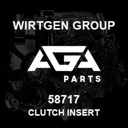 58717 Wirtgen Group CLUTCH INSERT | AGA Parts