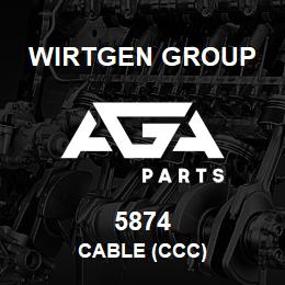 5874 Wirtgen Group CABLE (CCC) | AGA Parts