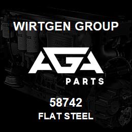 58742 Wirtgen Group FLAT STEEL | AGA Parts