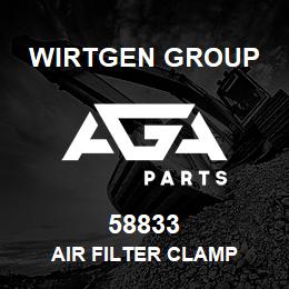 58833 Wirtgen Group AIR FILTER CLAMP | AGA Parts