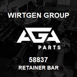 58837 Wirtgen Group RETAINER BAR | AGA Parts