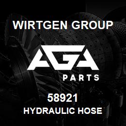 58921 Wirtgen Group HYDRAULIC HOSE | AGA Parts