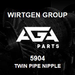 5904 Wirtgen Group TWIN PIPE NIPPLE | AGA Parts