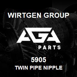 5905 Wirtgen Group TWIN PIPE NIPPLE | AGA Parts