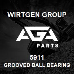 5911 Wirtgen Group GROOVED BALL BEARING | AGA Parts