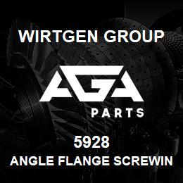 5928 Wirtgen Group ANGLE FLANGE SCREWING | AGA Parts