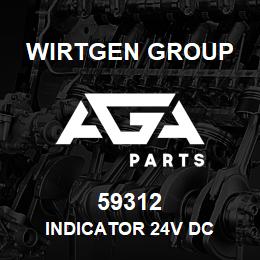 59312 Wirtgen Group INDICATOR 24V DC | AGA Parts