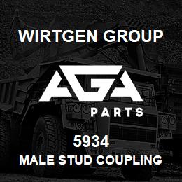 5934 Wirtgen Group MALE STUD COUPLING | AGA Parts