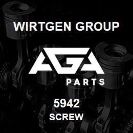 5942 Wirtgen Group SCREW | AGA Parts