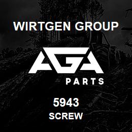 5943 Wirtgen Group SCREW | AGA Parts