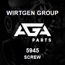 5945 Wirtgen Group SCREW | AGA Parts