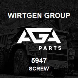 5947 Wirtgen Group SCREW | AGA Parts