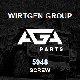 5948 Wirtgen Group SCREW | AGA Parts