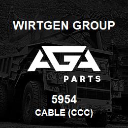 5954 Wirtgen Group CABLE (CCC) | AGA Parts