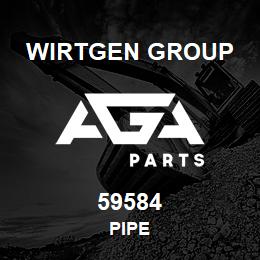 59584 Wirtgen Group PIPE | AGA Parts