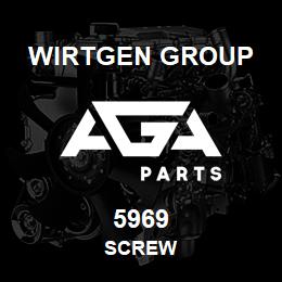 5969 Wirtgen Group SCREW | AGA Parts