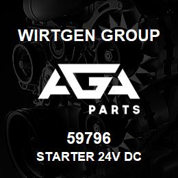 59796 Wirtgen Group STARTER 24V DC | AGA Parts